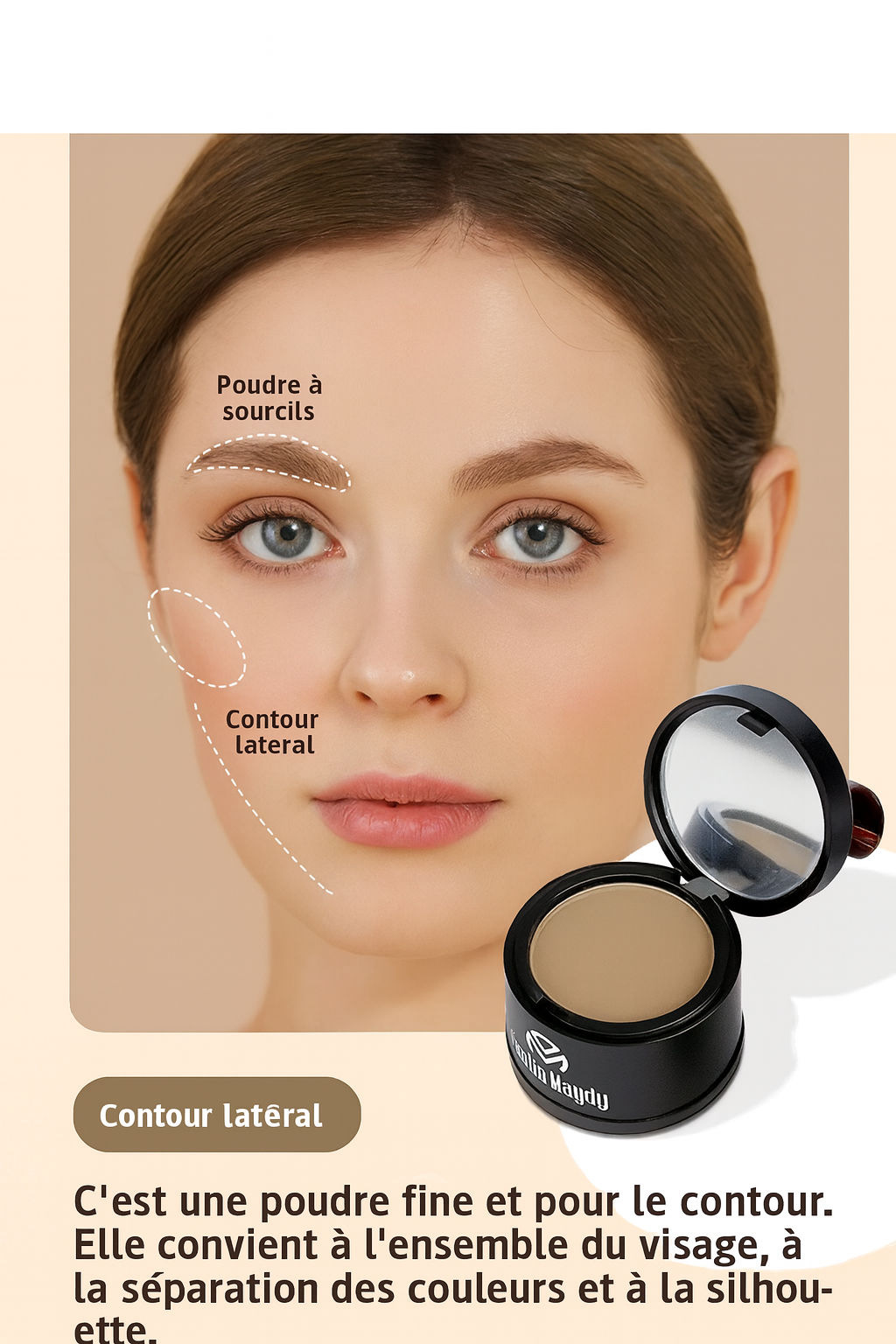Vanlin Maydy – Poudre correctrice capillaire
